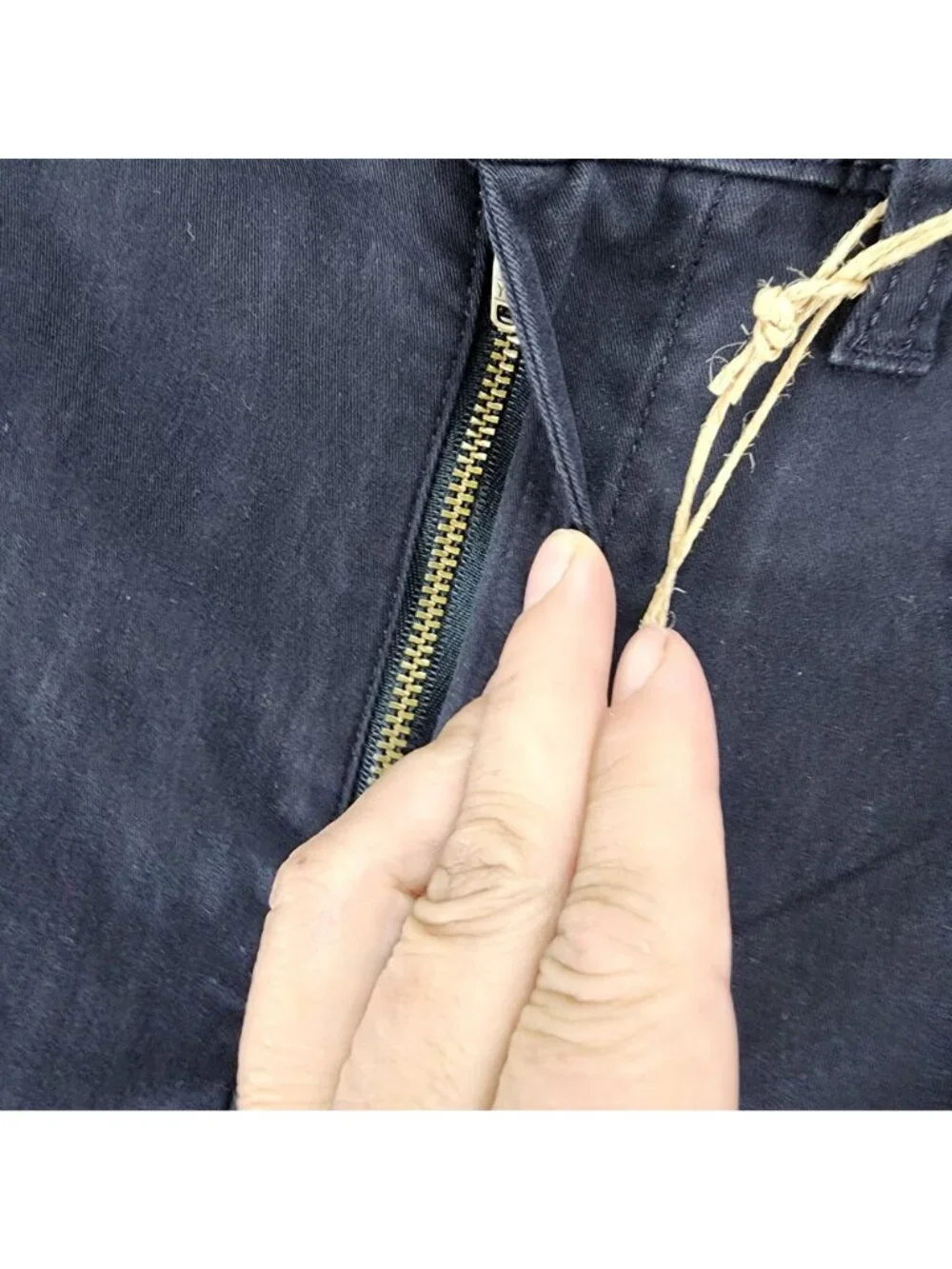 Tailor Vintage Pants Mens 38x32 Blue Stretch High Rise Classic Fit *NWT*